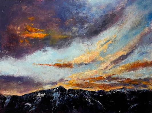 The Sun Sets Above the Purcells